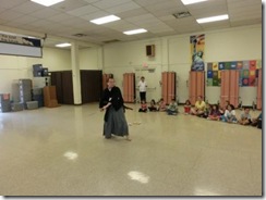 Demonstration in Albuquerque school