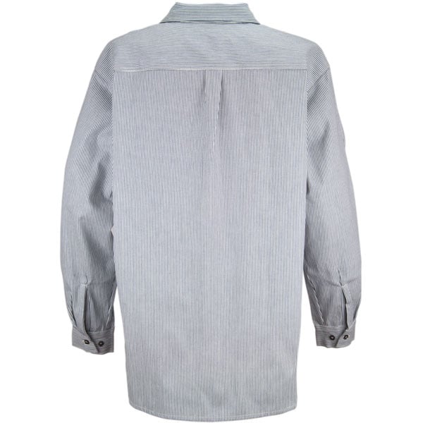 Hickory Shirt by Prison Blues -- The hickory shirt has a back yoke and two button cuffs.