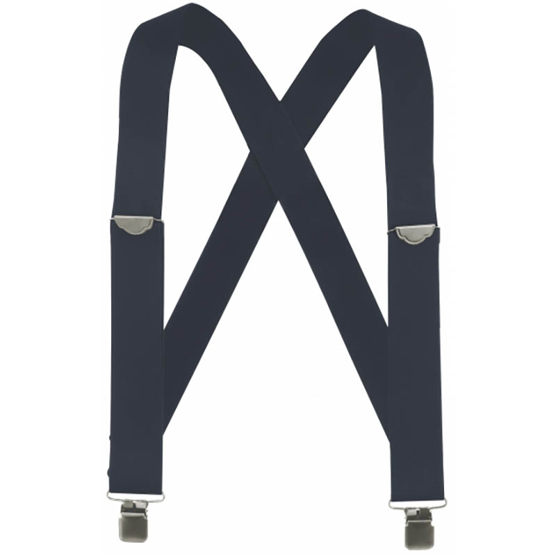Gray Work Suspenders, Clip Ends