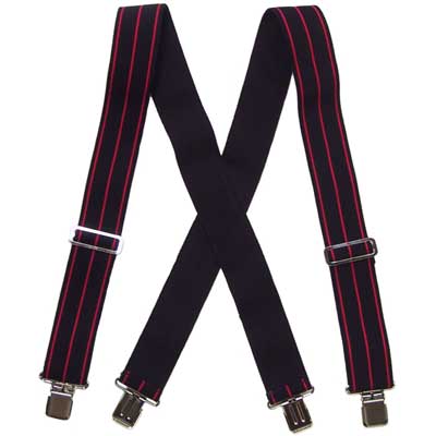 Tuff Stuff Suspenders, Clip Ends