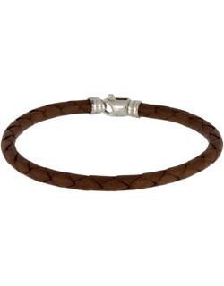 Leather Bracelet, Four Strand