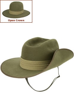 Aussie Slouch Hat (Open Crown)