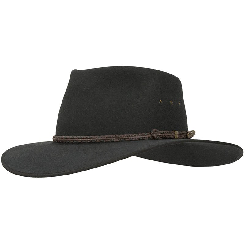 Cattleman Hat, Graphite Gray, Unlined