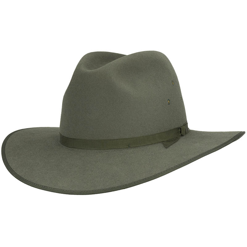 Coober Pedy Hat by Akubra, Moss Green