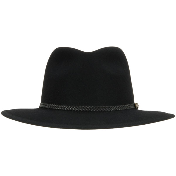 Traveller by Akubra, Black, Front View