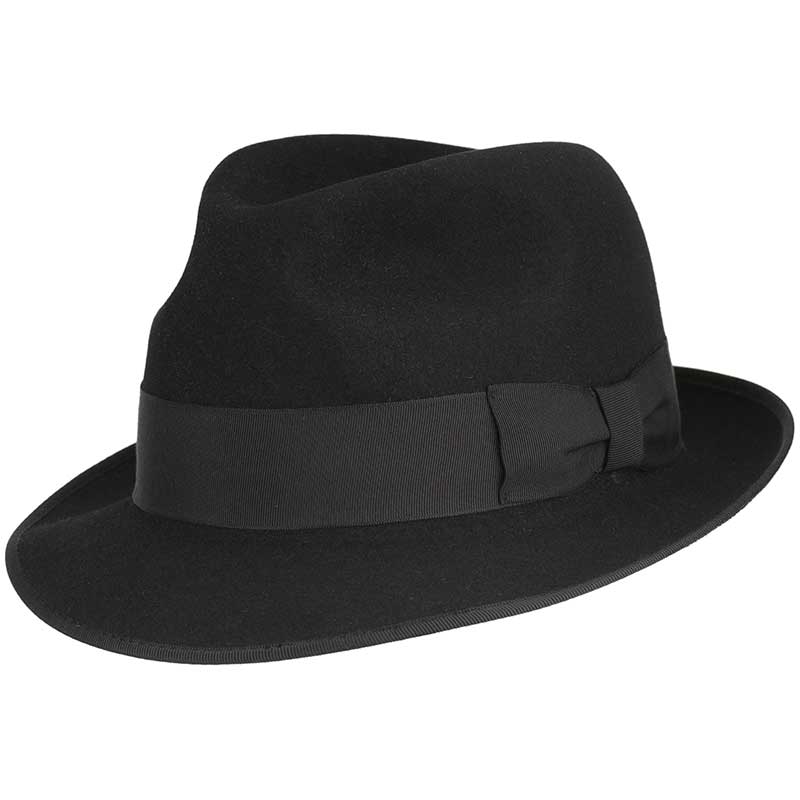 Hampton Hat, Black, by Akubra