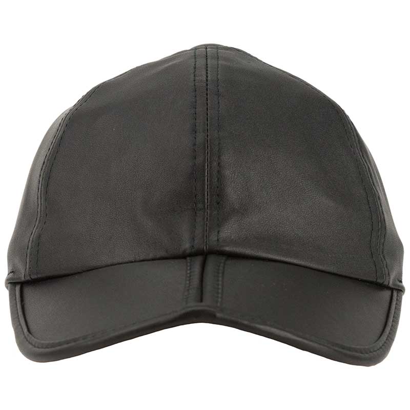 Leather Baseball Cap