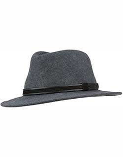 Wool Felt Hiker Hat, Crushable