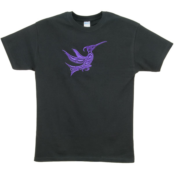 Hummingbird Embroidered T-Shirt