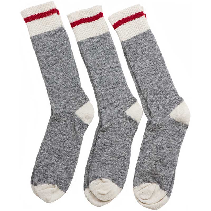 Traditional Boot Socks, 3 pairs