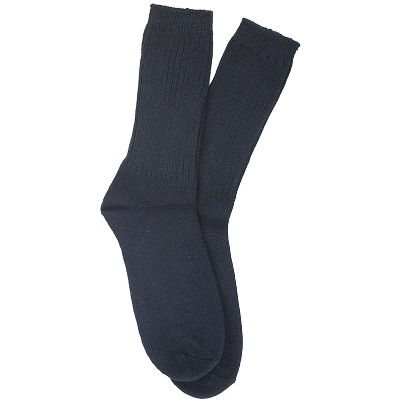 Cotton Weekender Socks, Navy