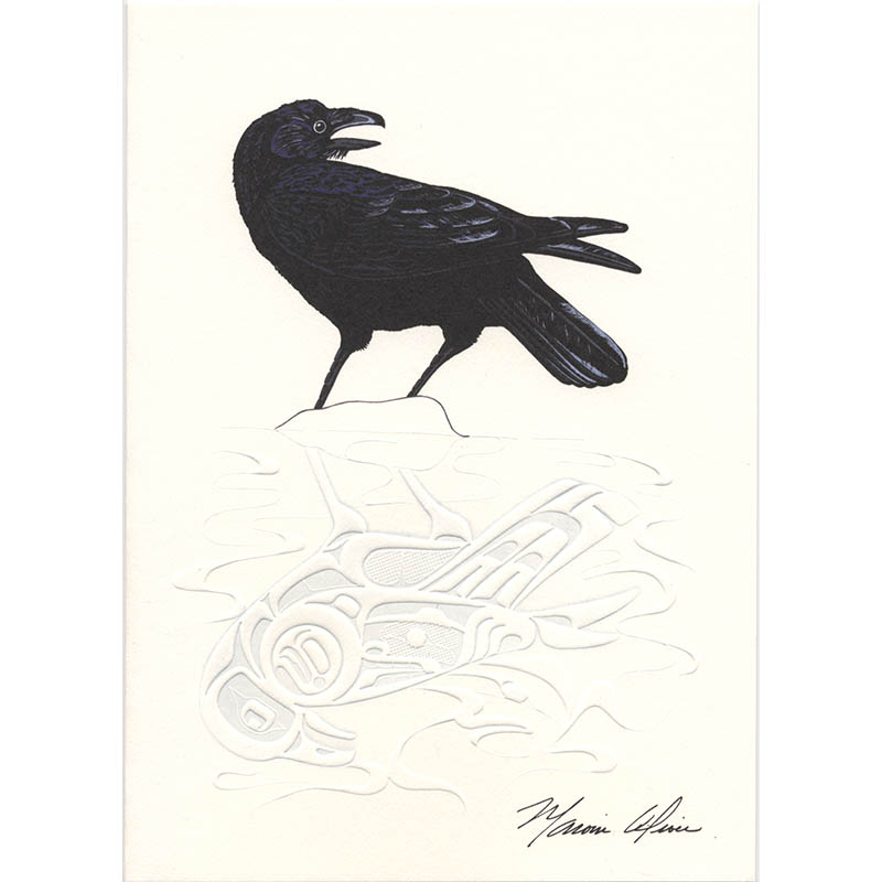 Raven Notecards
