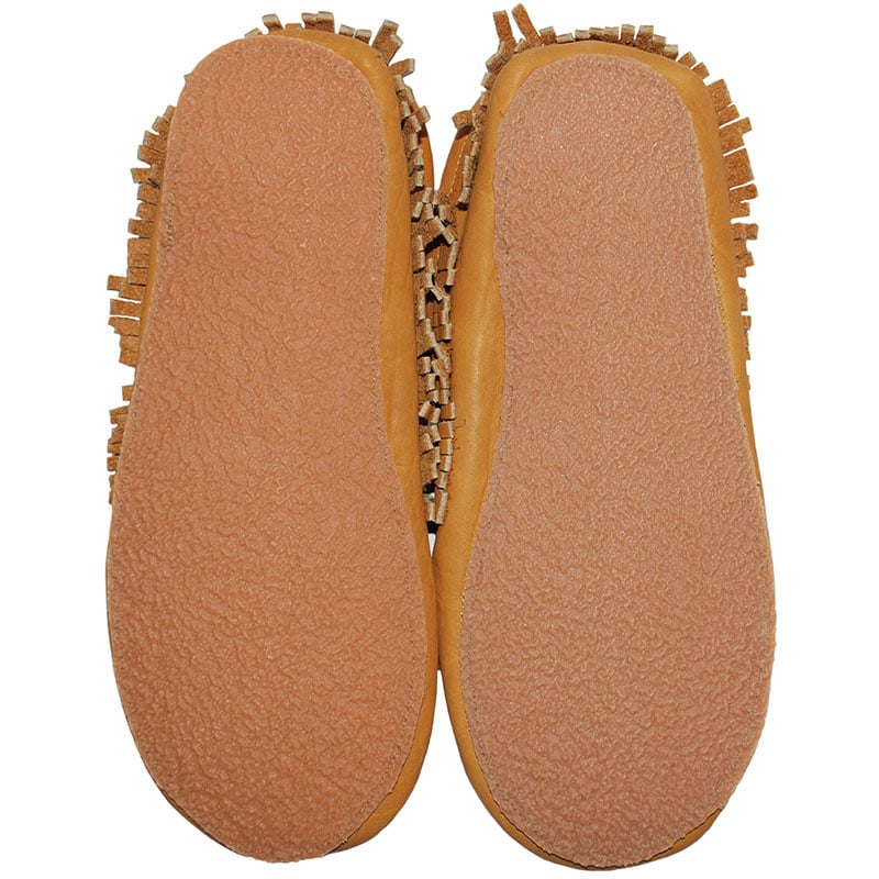 View of sole, Bison Moccasin with Sole