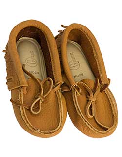 Low Bison Leather Moccasin