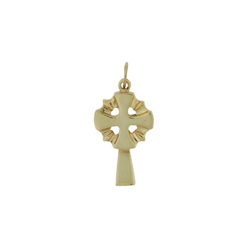 Gold Nevern Cross