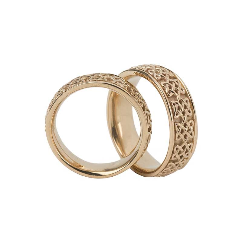 Never Ending Hearts Ring, 14 kt. Yellow Gold.