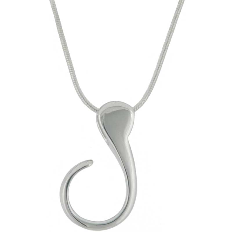 Prosperity Hook Pendant by Jeff McKenzie : Hei Matau Symbol