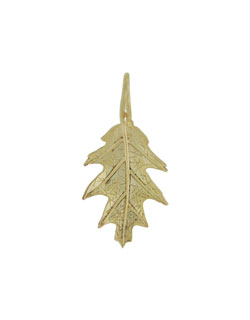 Gold Oak Leaf Pendant
