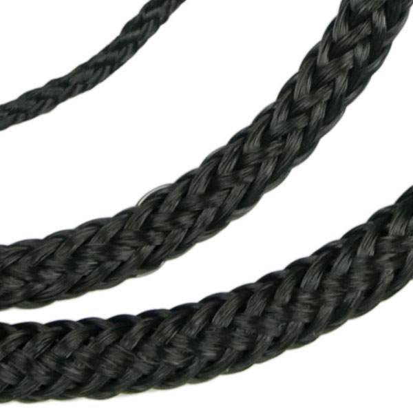 Karaka Bullwhip, 6 ft, detail showing braid