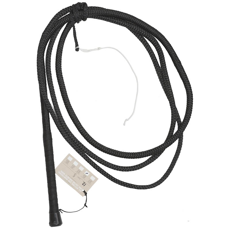 Karaka Bullwhip, 12 foot, Black