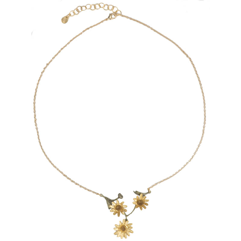 Golden Daisy Necklace