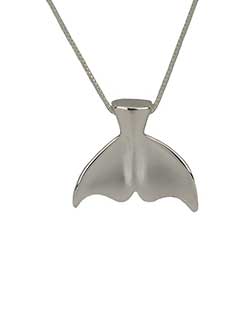 Whale Tail Pendant, Large