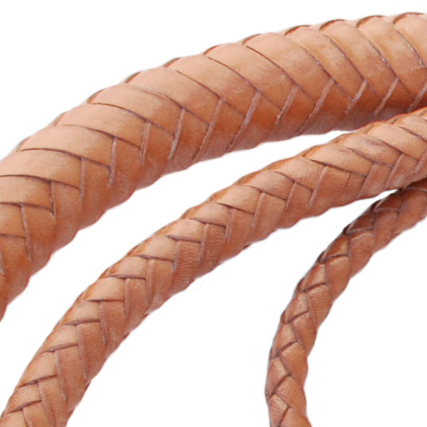 Bullwhip, 6 ft., Natural Tan, detail showing tapering