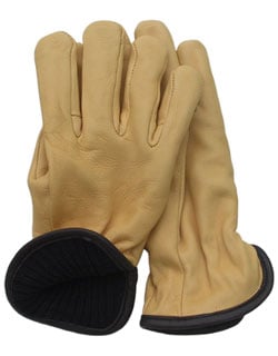 Deerskin Wool Lined Glove