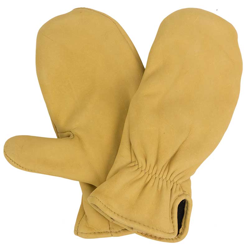 Elkskin Fleece Lined Mittens