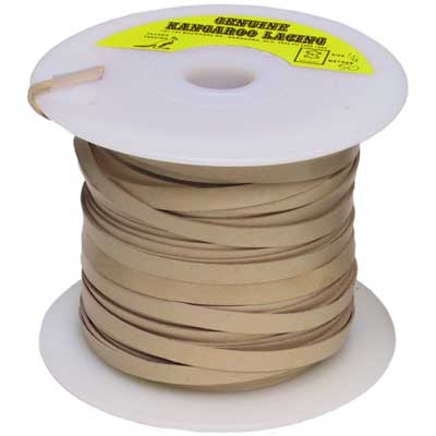 Tan 6 mm Machine Cut Lace, 50 m roll