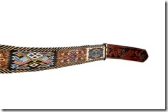 Alfredo hitched horsehair belt