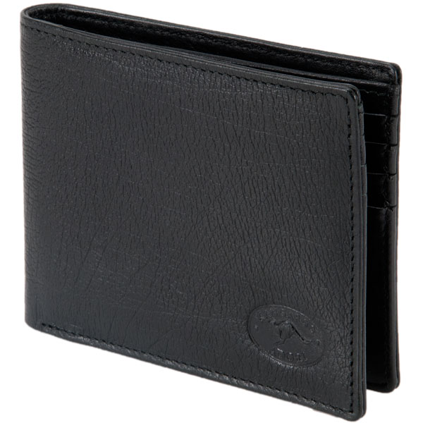 Ten Pocket Wallet with Photo Section  by Adori, Black