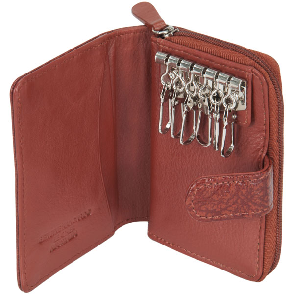 Keycase, Kangaroo Leather, Tan by Adori Leathergoods