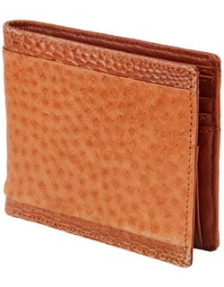Six Pocket Wallet, Emu Leather