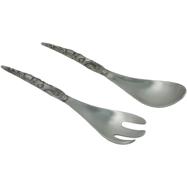 The Pewter Ladle and matching Fork (sold separately), make elegant serving pieces.
