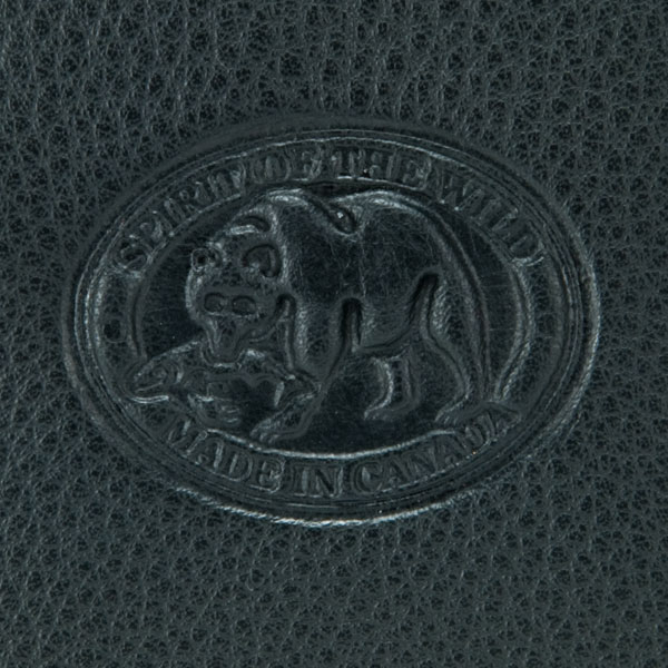 The Leather Passport Pouch is made in Canada.