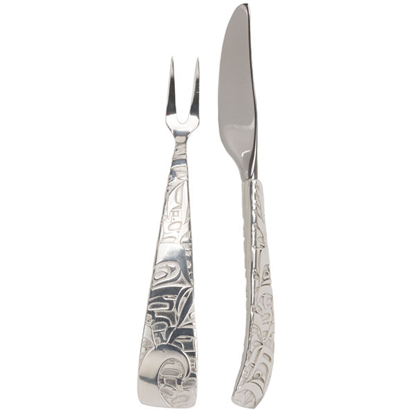 Pate Knife and Fork