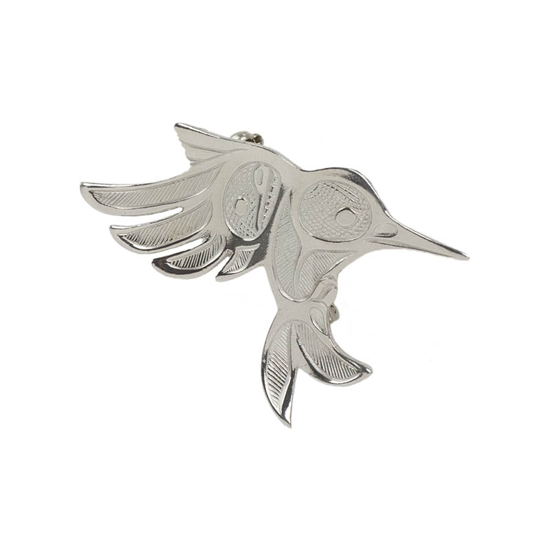 Hummingbird in Flight Pin