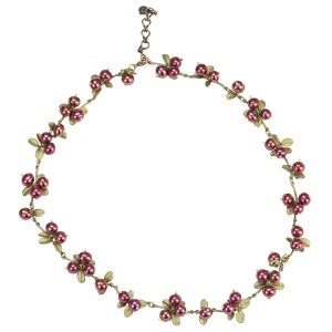 Cranberry Necklace, Bronze
