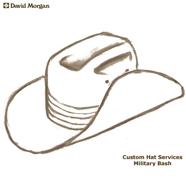 Custom Akubra Hat Services, Military Bash