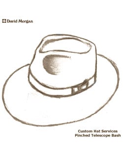Custom Hat Service, Pinched Telescope Bash