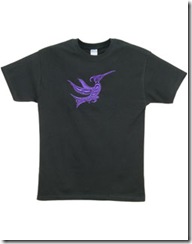 Hummingbird Embroidered T-Shirt