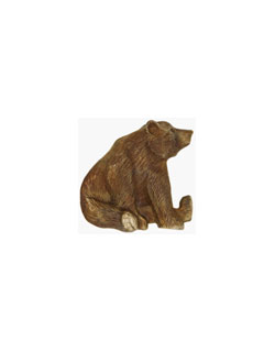 Sitting Grizzly Pin