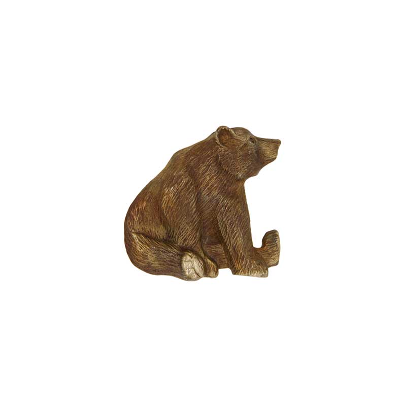 Sitting Grizzly Pin by Cavin Richie