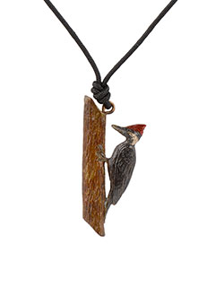 Pileated Woodpecker Pendant