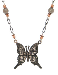 Swallowtail  Butterfly Necklace