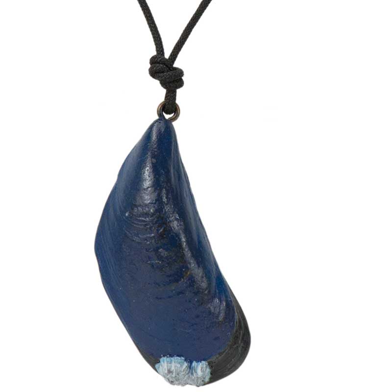 Penn Cove Mussel Pendant, Bronze