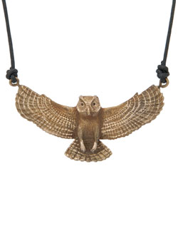 Great Horned Owl Pendant