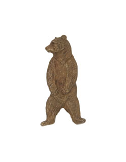 Standing Grizzly Bear Pin