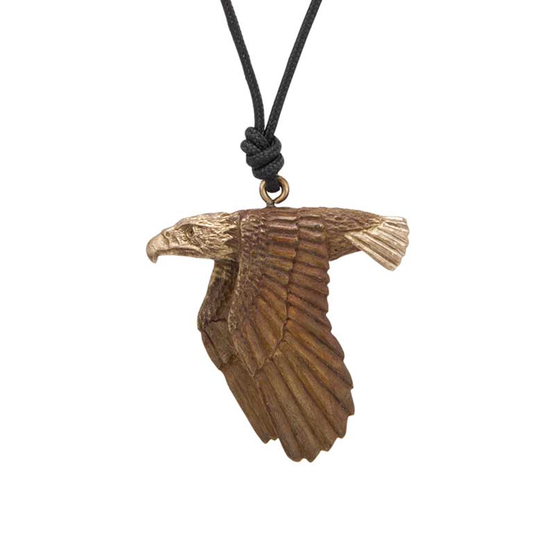 Flying Eagle Pendant, Bronze